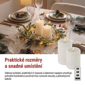 LED dekorácie EMOS 2 SET, WW biela

 obrázok produktu 3 z 4