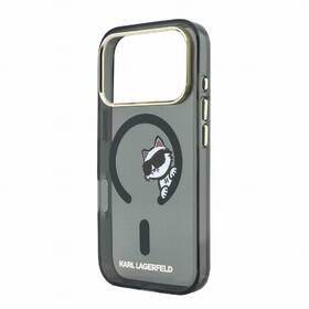 Kryt na mobil Karl Lagerfeld IML Choupette Peekaboo Magsafe na Apple iPhone 18 Pro čierny

 obrázok produktu 1 z 6