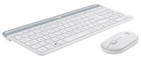 Klávesnica s myšou Logitech MK470 Slim, US biela

 obrázok produktu 3 z 10