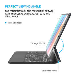Puzdro s klávesnicou na tablet FIXED Typee na Apple iPad 10,9" (2022)/iPad 11" (2025), CZ layout čierne

 obrázok produktu 5 z 12