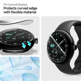 Ochranná fólia Spigen EliteShield EZ Fit na Google Pixel Watch 4/3 (41mm) (2 ks) 

 obrázok produktu 8 z 11