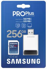 Pamäťová karta Samsung 256GB UHS-I U3 (160R/120W) + USB adaptér 

 obrázok produktu 6 z 6