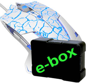 Myš E-Blue Mazer Pro + e-box biela/modrá

 obrázok produktu 8 z 8