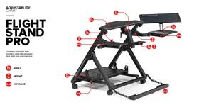 Držiak Next Level Racing Flight Stand Pro, letecký stojan 

 obrázok produktu 10 z 10