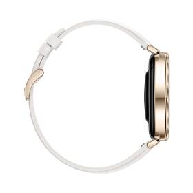 Inteligentné hodinky Huawei Watch GT 5 41 mm NFC - Gold + White Composite Leather Strap 

 obrázok produktu 5 z 6