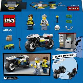Stavebnica LEGO® City 60455 Naháňačka na policajnej motorke 

 obrázok produktu 4 z 8