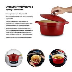 Multifunkčný hrniec Lauben OvenSafe® Multicooker 6000RS strieborný/červený

 obrázok produktu 9 z 13