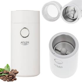 Mlynček na kávu Adler AD4446ws strieborný/biely

 obrázok produktu 8 z 11