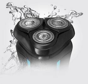 Holiaci strojček Remington R6000 R6 Style Series Aqua Rotary Shaver čierny/modrý

 obrázok produktu 5 z 16