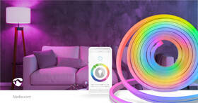 LED pásik Nedis SmartLife Full Color RGB, IP65, 32W, 5m 

 obrázok produktu 10 z 13