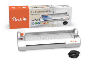 Laminátor Peach PBP350 s hrdzačkou 6v1, A4 biely

 obrázok produktu 3 z 3