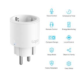 Inteligentná zásuvka TP-Link Tapo P115 biela

 obrázok produktu 1 z 7