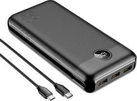 Powerbank YENKEE YPB 3018 18W, 30 000mAh čierny

 obrázok produktu 4 z 10