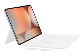 Puzdro s klávesnicou na tablet Samsung Galaxy Tab S10 Ultra/S9 Ultra s touchpadom biele

 obrázok produktu 3 z 9