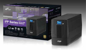 Záložný zdroj FSP iFP 1500, 1500VA/900W, LCD, line interactive čierny

 obrázok produktu 1 z 2