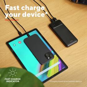 Powerbank Trust Avala, 10000 mAh, USB-C PD čierna

 obrázok produktu 5 z 10