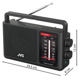 Rádioprijímač JVC RA-E435B čierny

 obrázok produktu 7 z 7