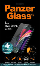 Tvrdené sklo PanzerGlass Antibacterial na Apple iPhone 6/6s/7/8/SE (2020/22) 

 obrázok produktu 2 z 2
