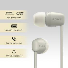 Slúchadlá Sony WI-C100 sivá

 obrázok produktu 5 z 5