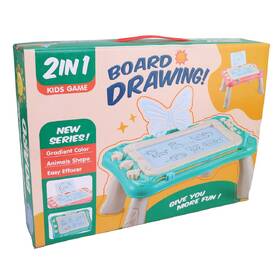 Tabuľka na kreslenie MaDe 11356 2 v 1 

 obrázok produktu 1 z 2