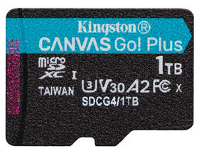 Pamäťová karta Kingston MicroSDXC 1TB U3 UHS-I (200R/160W) + adaptér 

 obrázok produktu 3 z 4