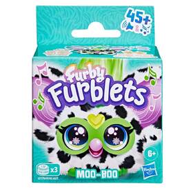 Interaktívne zvieratko Hasbro Furby Furblet MOO-BOO čierne/biele

 obrázok produktu 2 z 5