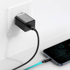 Nabíjačka do siete Baseus Super Si USB-C, 20 W, QC 3.0 čierna

 obrázok produktu 6 z 9