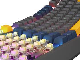 Klávesnica Genesis THOR 230, TKL, RGB, Outemu Panda, US layout, šedo-modrá, čierna 

 obrázok produktu 8 z 9