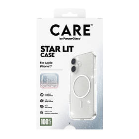 Kryt na mobil PanzerGlass CARE Star Lit MagSafe na Apple iPhone 17 priehľadný

 obrázok produktu 4 z 4