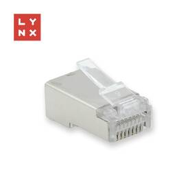 Koncovka Lynx STP Cat6, 50µ, 100ks priehľadná

 obrázok produktu 1 z 1