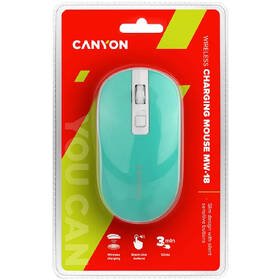 Myš Canyon MW-18A tyrkysová

 obrázok produktu 4 z 4