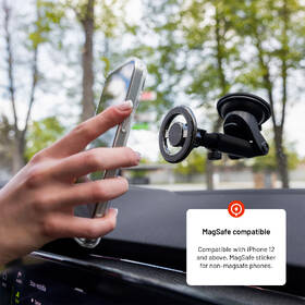 Držiak na mobil FIXED MagMount XL, MagSafe, s přísavkou čierny

 obrázok produktu 5 z 13