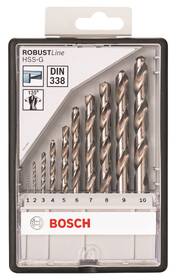 Sada vrtákov Bosch Robust Line HSS-G (10 ks) 

 obrázok produktu 1 z 1