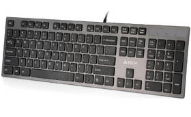 Klávesnica A4Tech KV-300H, USB, CZ sivá

 obrázok produktu 1 z 3