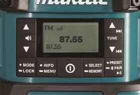 Rádioprijímač s DAB+ Makita MR009GZ Bluetooth, LED, Li-ion XGT 40V 

 obrázok produktu 5 z 8
