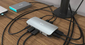 Dokovacia stanica i-tec USB-C Metal Nano 3x Display Docking Station , PD 100 W 

 obrázok produktu 7 z 8