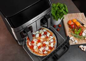 Fritéza teplovzdušná Concept FR9000 PIZZA TRIO 18,5 l čierna/nerez

 obrázok produktu 16 z 32