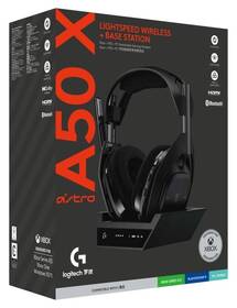 Headset Logitech G Astro A50 X Lightspeed Wireless + Base Station čierny

 obrázok produktu 13 z 23