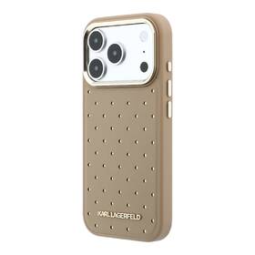 Kryt na mobil Karl Lagerfeld PU Perforated Gold Dots MagSafe na Apple iPhone 17 Pro béžový

 obrázok produktu 2 z 6