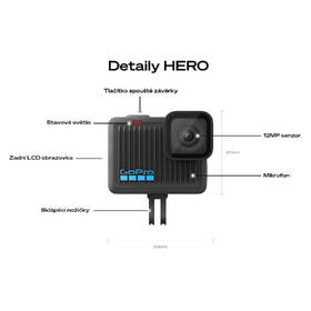 Outdoorová kamera GoPro HERO 

 obrázok produktu 3 z 12