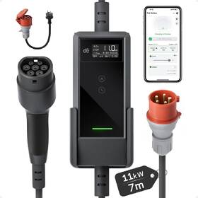 Nabíjacia stanica dé 11kW Portable Charger with 7m cable čierna

 obrázok produktu 1 z 5
