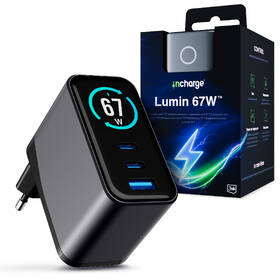 Nabíjačka do siete 3mk InCharge Lumin PD 67W QC4+ PPS AFC FCP SCP 1A2C TFT Display čierna

 obrázok produktu 1 z 9