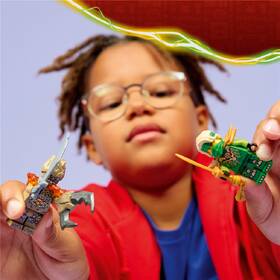 Stavebnica LEGO® NINJAGO® 71850 Lloyd vs. spinner pozemskej príšery 

 obrázok produktu 5 z 8