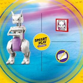 Stavebnica LEGO® Pokémon™ 72163 SMART Play™: Mewtwo – útek z laboratória 

 obrázok produktu 6 z 9