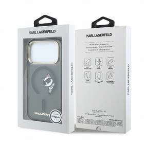 Kryt na mobil Karl Lagerfeld IML Choupette Peekaboo Magsafe na Apple iPhone 18 Pro čierny

 obrázok produktu 6 z 6