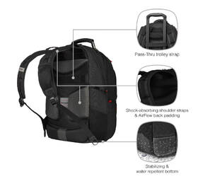 Batoh na notebook Wenger Pegasus Deluxe 16" čierny

 obrázok produktu 8 z 11