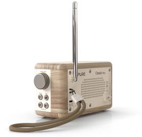 Rádioprijímač s DAB+ Pure Clasicc Mini biely/hnedý

 obrázok produktu 4 z 9