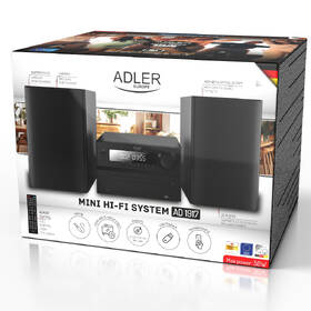 Minisystem Adler AD1917 čierny

 obrázok produktu 11 z 11