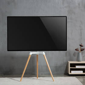 Stojan pre TV Nedis pre uhlopriečku 50"-65'', nosnosť 35kg biely

 obrázok produktu 12 z 13