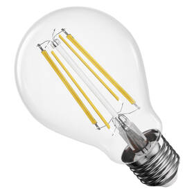 LED žiarovka EMOS Filament, klasik, 7,5 W, E27, teplá biela 

 obrázok produktu 2 z 4